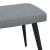 Scaun de relaxare cu taburet, gri deschis,textil GartenMobel Dekor