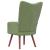 Scaun de relaxare, verde deschis, catifea GartenMobel Dekor