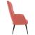 Scaun de relaxare, roz, catifea GartenMobel Dekor