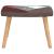 Scaun de relaxare cu taburet, textil, petice GartenMobel Dekor