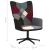 Scaun de relaxare, material textil, petice GartenMobel Dekor
