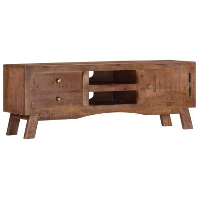 Comodă TV, 110x30x40 cm, lemn de mango nefinisat GartenMobel Dekor