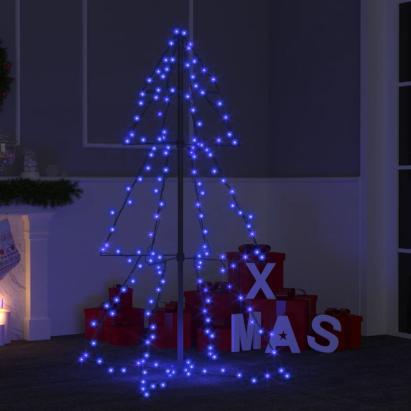 Brad Crăciun conic, 78x120 cm, 160 LED-uri, interior & exterior GartenMobel Dekor