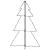 Brad Crăciun conic, 78x120 cm, 160 LED-uri, interior & exterior GartenMobel Dekor