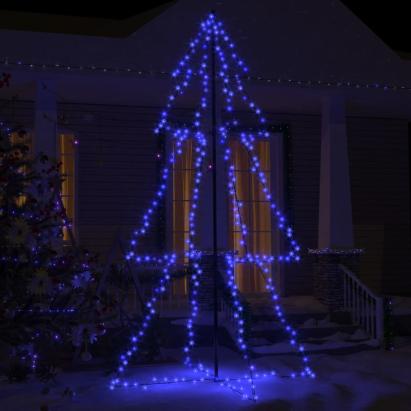 Brad Crăciun conic, 300 LED-uri, 120x220 cm, interior&exterior GartenMobel Dekor