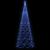 Pom de Crăciun cu stâlp de metal, 1400 LED-uri, albastru, 5 m GartenMobel Dekor