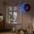Pom Crăciun 200 LED-uri albastru 2,2 m salcie interior/exterior GartenMobel Dekor