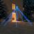 Lumini brad de Crăciun 576 LED-uri albastru 3,6 m int./ext. GartenMobel Dekor