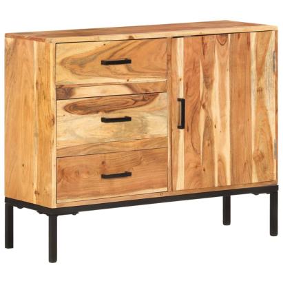 Servantă, 88x30x73 cm, lemn masiv de acacia GartenMobel Dekor