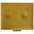 Taburet de depozitare, galben muștar, 40 cm, catifea GartenMobel Dekor