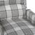 Fotoliu de masaj rabatabil, gri, material textil GartenMobel Dekor