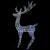Ren de Crăciun, 250 LED-uri, multicolor, 180 cm, acril, XXL GartenMobel Dekor