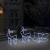 Decorațiune de Crăciun cu reni și sanie, 576 LED-uri, exterior GartenMobel Dekor