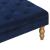 Taburet, bleumarin, 60x60x36 cm, catifea GartenMobel Dekor