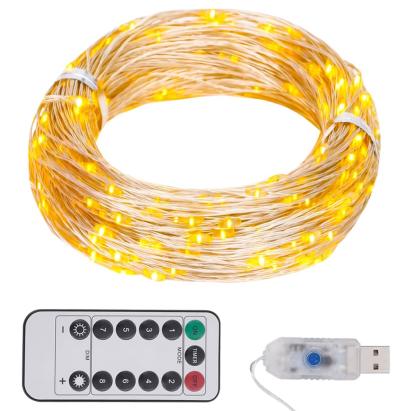 Instalație cu 300 LED-uri, alb cald, 30 m GartenMobel Dekor