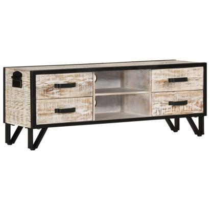 Comodă TV, 110x30x41 cm, lemn masiv de acacia GartenMobel Dekor