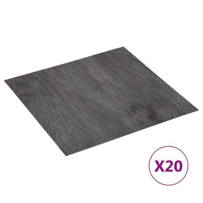 Plăci de pardoseală autoadezive, 20 buc., maro, PVC, 1,86 m² GartenMobel Dekor