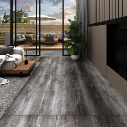 Plăci pardoseală autoadezive, lemn cu dungi, 5,21 m², 2 mm, PVC GartenMobel Dekor