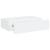 Dulap de perete cu sertare, 2 buc., alb, 40x23,5x10 cm, MDF GartenMobel Dekor
