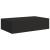 Dulap de perete cu sertare, negru, 40x23,5x10 cm, MDF GartenMobel Dekor