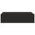 Dulap de perete cu sertare, 2 buc., negru, 40x23,5x10 cm, MDF GartenMobel Dekor