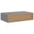 Dulap de perete cu sertare, gri, 40x23,5x10 cm, MDF GartenMobel Dekor