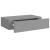 Dulap de perete cu sertare, gri, 40x23,5x10 cm, MDF GartenMobel Dekor