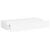 Raft de perete cu sertar, alb, 60x23,5x10 cm, MDF GartenMobel Dekor