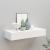 Raft de perete cu sertar, alb, 60x23,5x10 cm, MDF GartenMobel Dekor