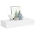Raft de perete cu sertar, alb, 60x23,5x10 cm, MDF GartenMobel Dekor
