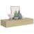 Dulapuri de perete cu sertare 2 buc. stejar 60x23,5x10 cm MDF GartenMobel Dekor