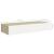 Dulapuri de perete cu sertar 2 buc stejar/alb 60x23,5x10 cm MDF GartenMobel Dekor