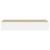 Dulapuri de perete cu sertar 2 buc stejar/alb 60x23,5x10 cm MDF GartenMobel Dekor