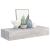 Dulap de perete cu sertar, gri beton, 60x23,5x10 cm, MDF GartenMobel Dekor