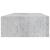 Dulap de perete cu sertar, gri beton, 60x23,5x10 cm, MDF GartenMobel Dekor