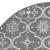 Covor fustă de brad Crăciun cu șosetă, gri, 122 cm, țesătură GartenMobel Dekor