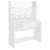 Masă de machiaj cu lumini LED, alb, 100x40x135 cm, MDF GartenMobel Dekor