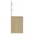 Masă de machiaj cu lumini LED, stejar, 110x55x145 cm, MDF GartenMobel Dekor