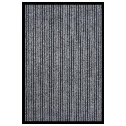 Covoraș de ușă, gri cu dungi, 80x120 cm GartenMobel Dekor