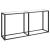 Masă consolă, transparent, 160x35x75,5 cm, sticlă securizată GartenMobel Dekor