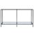 Masă consolă, transparent, 140x35x75,5 cm, sticlă securizată GartenMobel Dekor