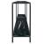 Masă consolă, negru, 140x35x75,5 cm, sticlă securizată GartenMobel Dekor
