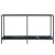 Masă consolă, negru, 140x35x75,5 cm, sticlă securizată GartenMobel Dekor