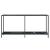 Masă consolă,negru, 160x35x75,5 cm, sticlă securizată GartenMobel Dekor