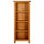 Bibliotecă cu 4 rafturi, 45x22x110 cm, lemn masiv de stejar GartenMobel Dekor