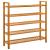 Pantofar cu 5 rafturi, 100x27x100 cm, lemn masiv de stejar GartenMobel Dekor