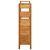 Pantofar cu 5 rafturi, 100x27x100 cm, lemn masiv de stejar GartenMobel Dekor