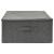 Cutie de depozitare, antracit, 70x40x18 cm, material textil GartenMobel Dekor