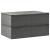 Cutii de depozitare 2 buc. antracit 70x40x18 cm material textil GartenMobel Dekor