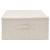 Cutie de depozitare, crem, 70x40x18 cm, material textil GartenMobel Dekor